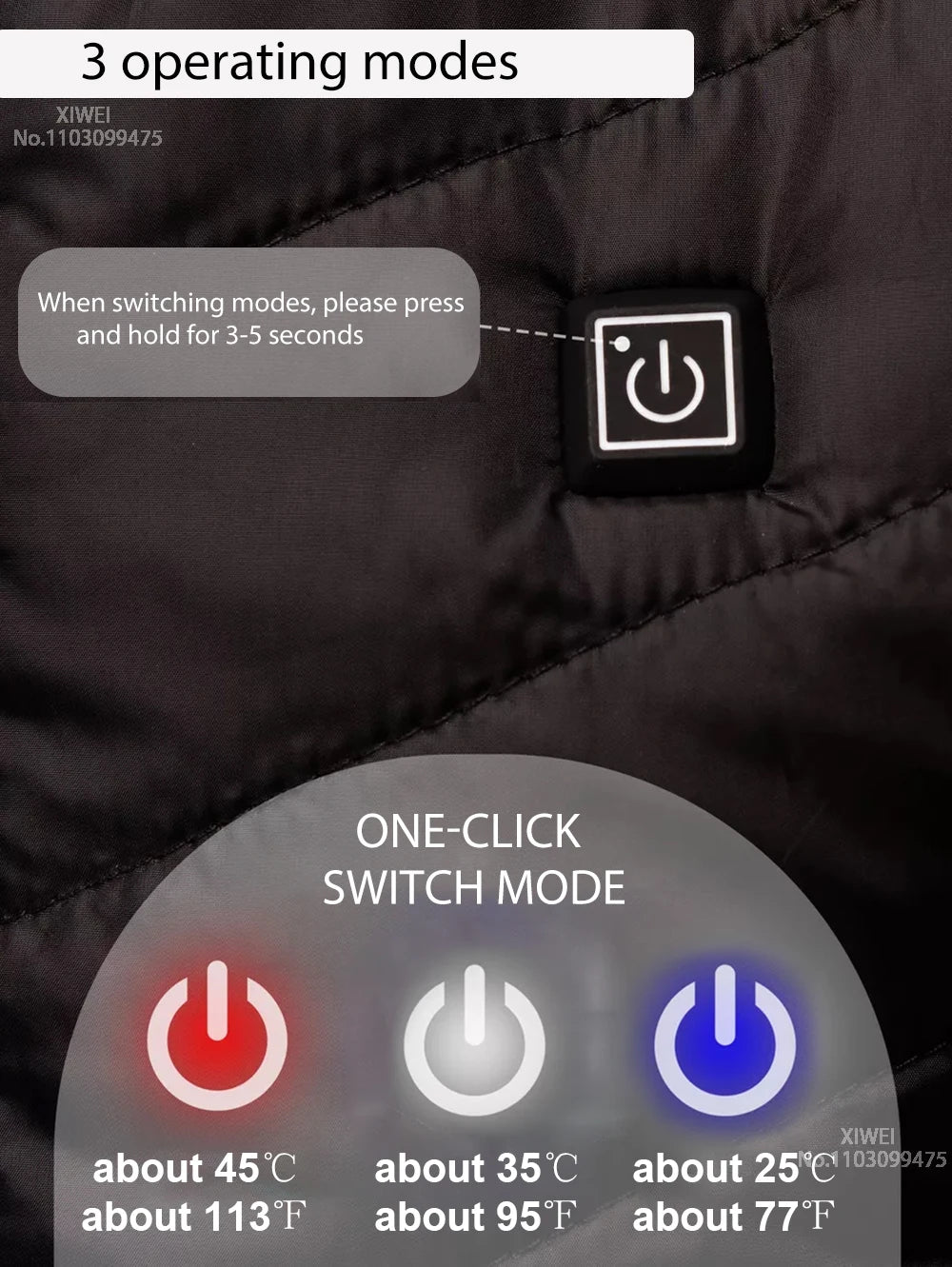 21-Zone Heated Jacket